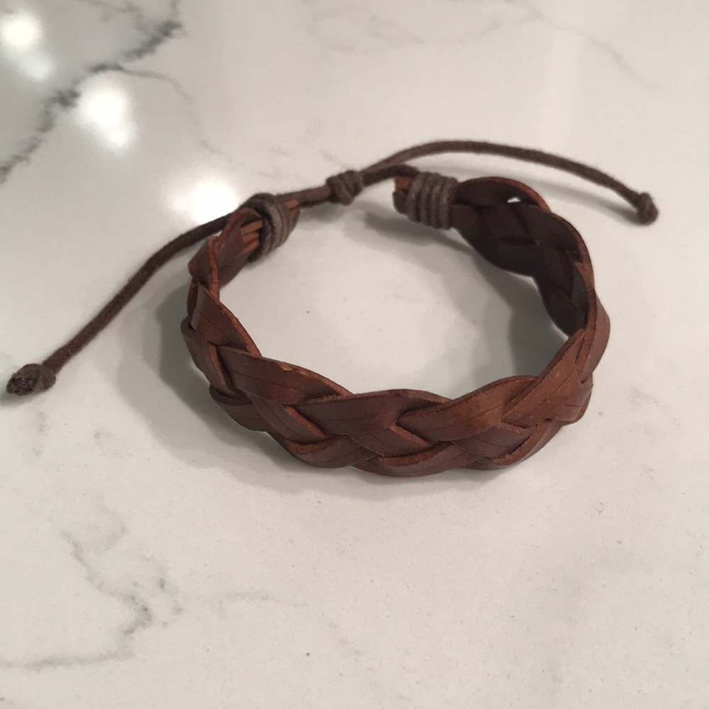 Leather Woven Bracelet